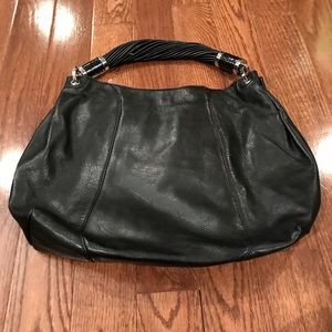 Michael Kors Black Tonne Hobo